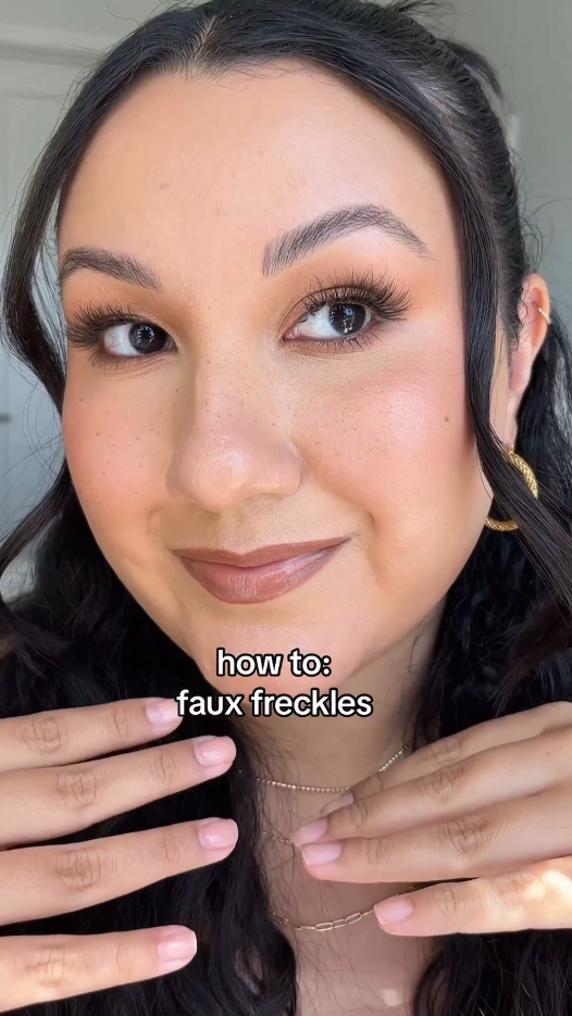 How To Faux Freckles