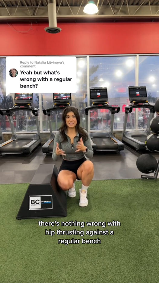 BC Strength: Glute Bench Comment Video Response