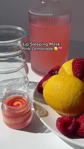 Lip Sleeping Mask Pink Lemonade